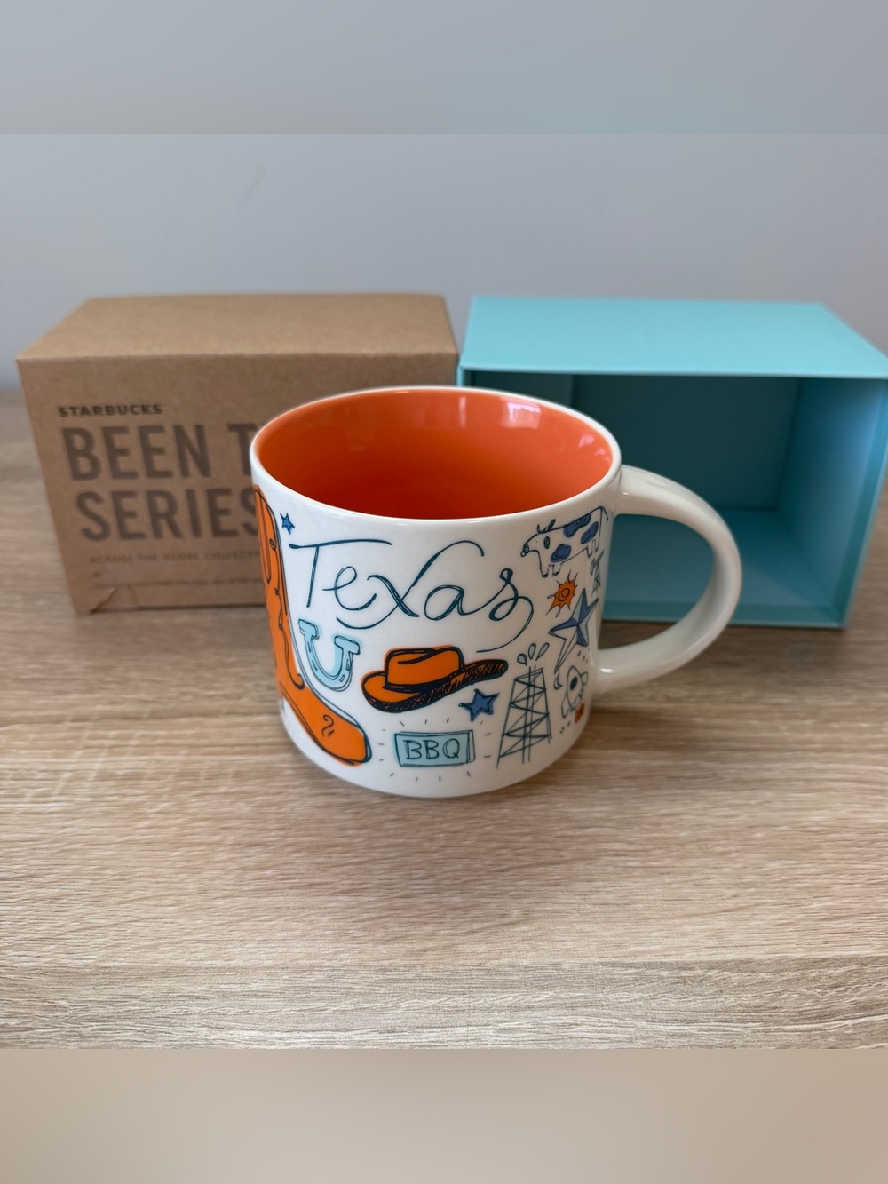 Starbucks Beeb There Series Texas Ceramic Mug